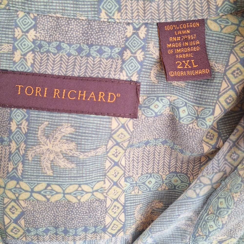 Tori Richard 2xl aloha shirt